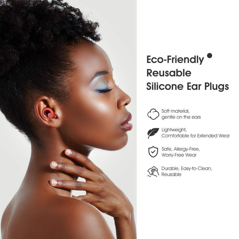 Vosaf Ear Plugs for Sleeping Noise Cancelling, Soft Ear Plugs