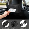 YAVIV Car Tissue Case PU Leather Material Fits Within 8.9