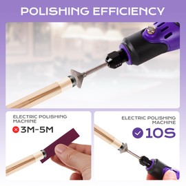 Pool Cue Tip Shaper & Electric Cue Tip Grinder, Professional Cue Stick Tool Kit for Billiards Enthusiastsm, Portable Pool Cue Tip Repair Kit – Perfect for Home and Club Use