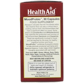 HealthAid MoodProbio Vegan Capsules, Pack of 30 Capsules