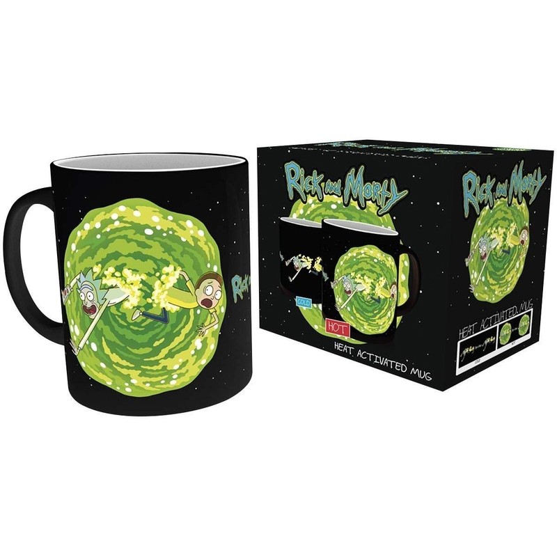 GB eye MGH0053 Rick and Morty Portal Heat Changing Mug,