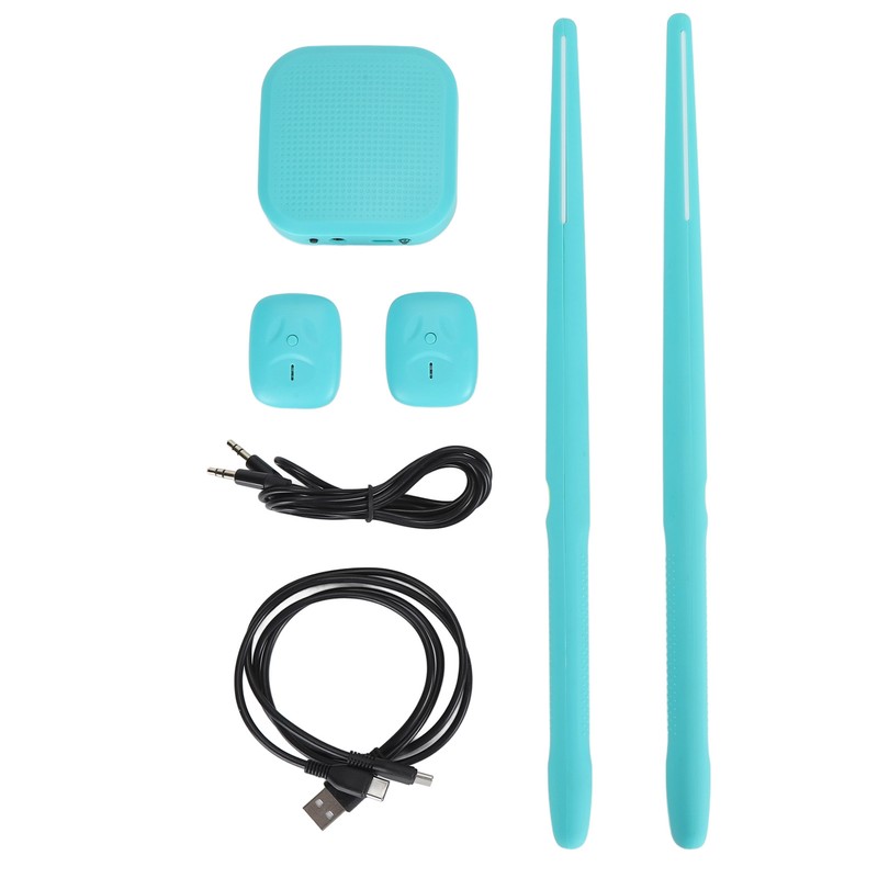 Electric Air Drum Set Portable Virtual Drum Set with Drumsticks