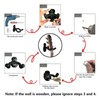 2PCS Guitar Wall Mount Hanger Metal Multifunctional Guitar Hangers Hook