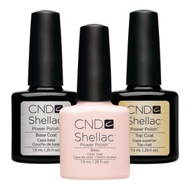 CND Original Shellac Beau + Base Coat + Top Coat 7.3 ml 1er Set 1 x 22 ml