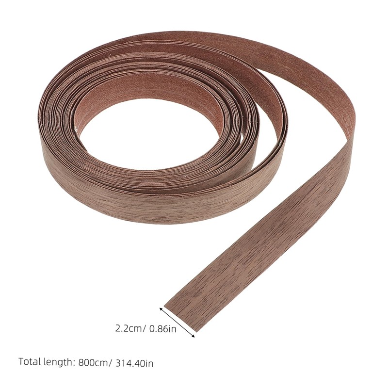 WHAMVOX Natural Solid Wood Banding Strip for Furniture Restoration Wardrobe