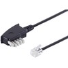 1aTTack.de TAE-N to RJ11 6/4 Telephone Cable 6P4C Connection Cable