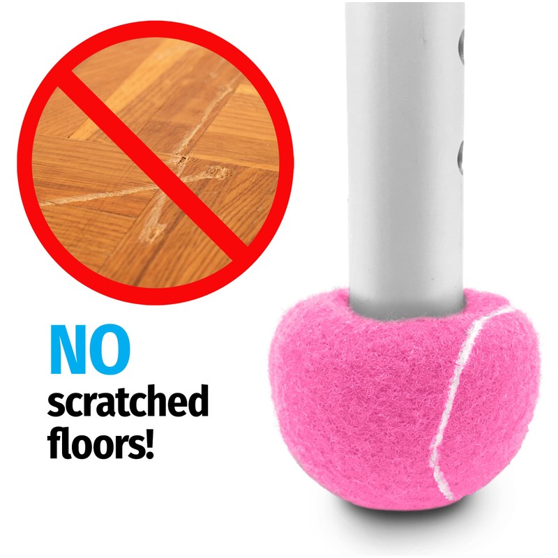 Top Glides Precut Walker Tennis Ball Glides (Pink)