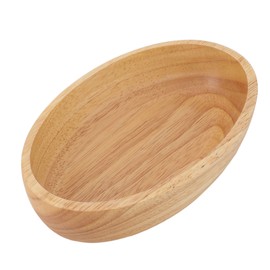 Salad Bowl Versatile Smoother Stylish Durable Easy Cleaning Boat Shaped Bowl for Home Restaurant 20cmx4.5cm/7.9x1.8in