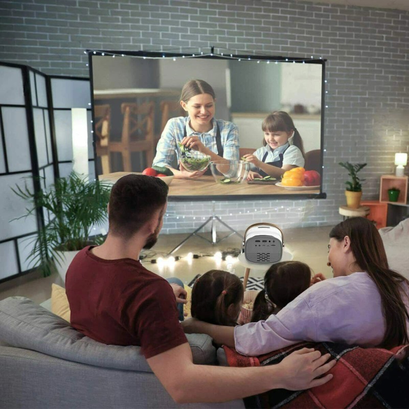 Smart 1080P Projector 4K Supported WiFi Home Theater