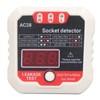 Fydun Socket Tester, LCD Digital Display, Phase Detector, Ground Wire,