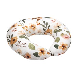 QUINTRA Newborn Baby Flower Pillow Cover Nursing Pillow Nursing Decorative Pillow Velvet (A, One Size)