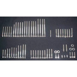 Stainless Cycle Yamaha 660 GRIZZLY Stainless Bolt Screw Engine Set Kit  Polished 2002-2008
