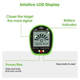 Metal Detector for Kids Ages 6-12, Professional Adjustable Metal Detector Kit（27.5"-37.8"） with LCD Display, Lightweight Outdoor Exploration Tools for Hiking/Camping/Beach - Toys Gift for Boys Girls