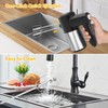 Cordless Hand Mixer, Digital Display 7 Speed Rechargeable Electric Mixer