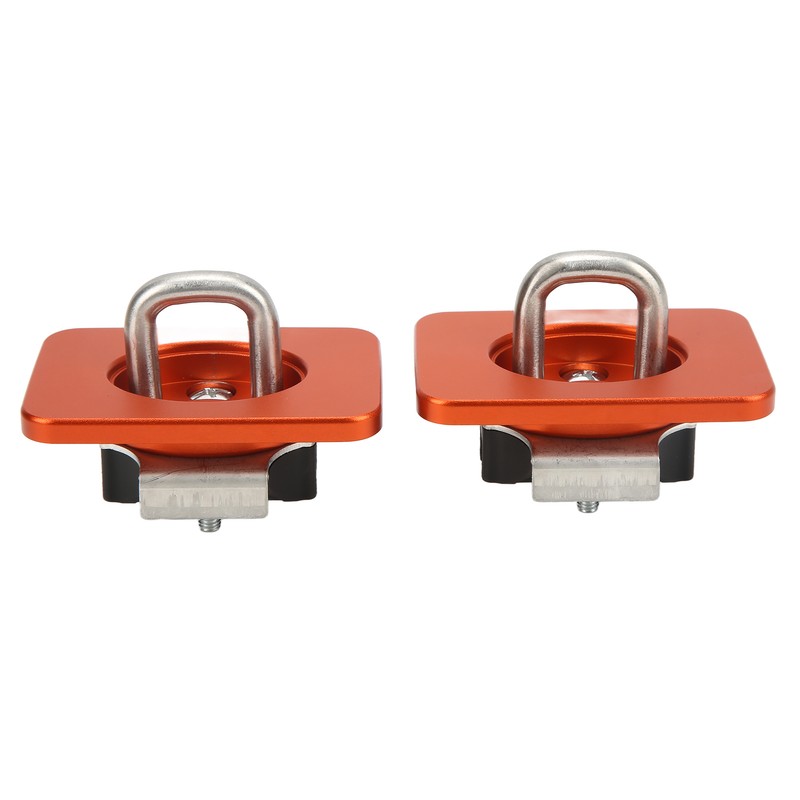 2pcs Stainless Steel Bull Ring Truck Bed Side Tie Down