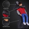 Inflatable Ghost Costume for Adults – Funny Black Robe Halloween