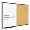 JILoffice White Board & Bulletin Corkboard Combination, Combo Board 36