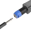 PNGKNYOCN Speakon to 1/4 inch Adapter，NL4FC Speaker Male to 1/4"