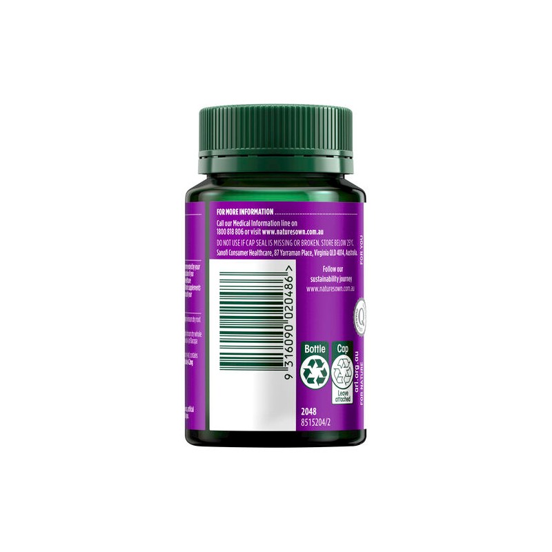 Nature's Own Mind Memory & Energy 50 Tablets