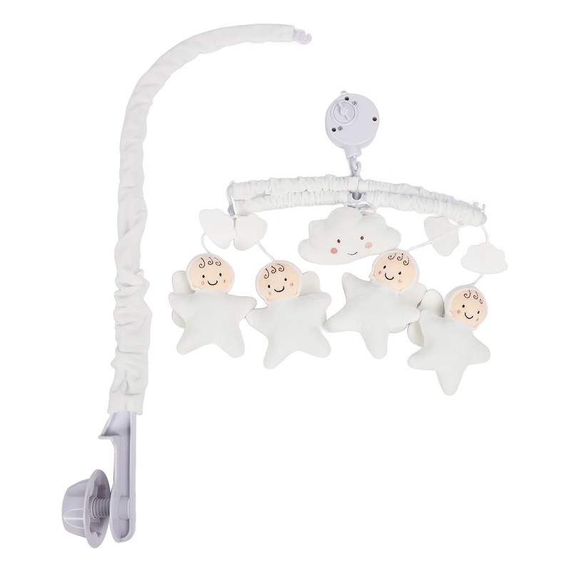 Baby Bed Bell Soft Plush Baby Crib Bell Visual Development