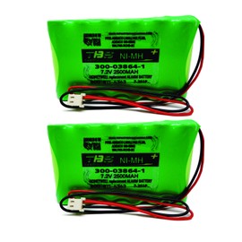 2pc Battery for Honeywell Lynx Touch L5210 Alarm Panel 300-03864-1