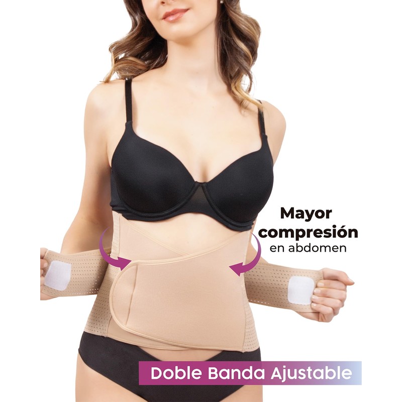 BODY CONTROL Faja Moldeadora Doble Ajuste 2225 Grande-Extra Grande