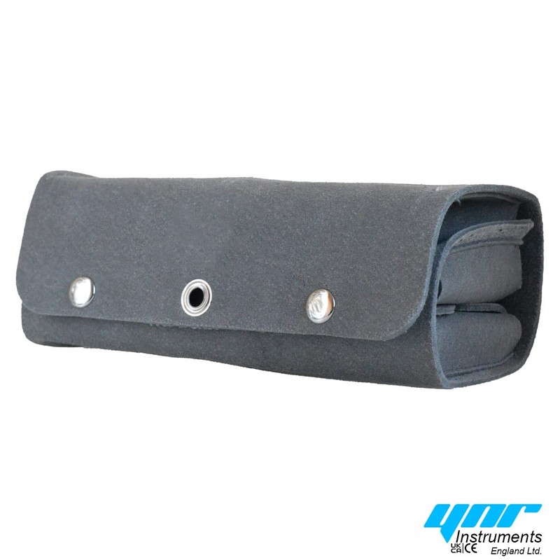 Sheep Shearing Handpiece Leather Comb Pouch 6 Pocket (Grey)