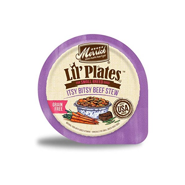 Merrick Lil' Plates Grain Free Small Dog Food, Itsy Bitsy