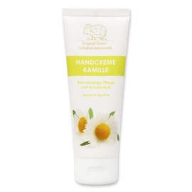 Florex Chamomile Hand Cream - Rich Intensive Care for Dry Stressed Hands with Sheep's Milk without Palm Oil 75 ml