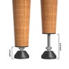 Aglaiprty Heavy Duty Furniture Levelers - Dual Thread Design with