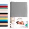 Livessa Fitted Sheet 180 x 200 cm Cotton Single Jersey