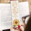 ORIGACH 6 Set Cross Stitch Bookmark Kit for Beginner Flower