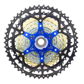VG SPORTS 8/9/10/11/12 Speed Ultra-Light Bike Cassette for Mountain Bike 11-40T/11-42T/11-46T/11-50T/11-52T MTB Cassette Lightweight Aluminum Bracket Cassette