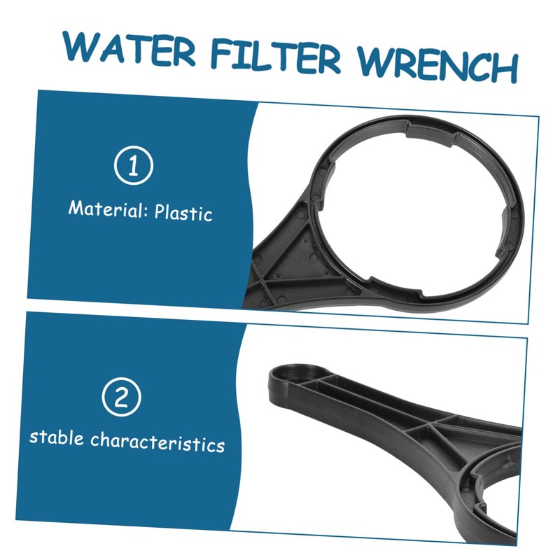 Mipcase 4Pcs Water Purifier Wrench Spanner Durable Filter Canister Tool
