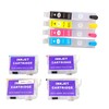 Refillable Ink Cartridge PP Cartridges Replacement for XP‑200 XP‑300 XP‑400