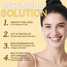 Face Tape for Wrinkles Overnight, Wrinkle Tape for Face, Face Lifting Tape, Kinesiology Tape for Face, Facial Myofascial Lift Tape for Forehead, Crow's Feet, Smile Lines, Neck Wrinkle Patches 5cm