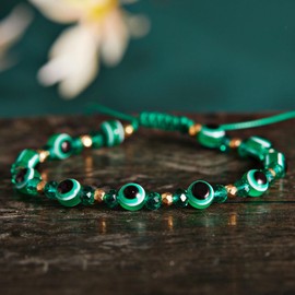 Stocking Stuffers Holiday Outfits for Women 2024 Evil Eye Bracelets Protection Bracelet Evil Eye Bracelets for Men Women Red String Bracelets Natural Bead Stone Bracelet Evil Eye Charm Bracelets Evil Eye Jewelry