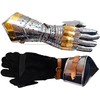 WAIZ Medieval Warrior Steel Gothic Knight Style Warrior Functional Gloves