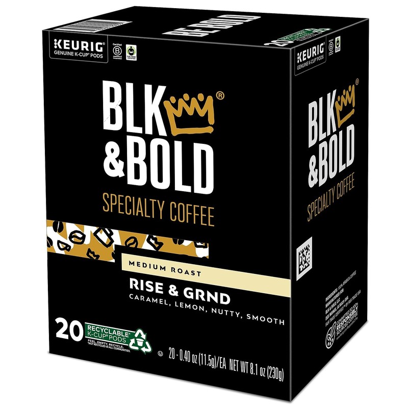 BLK & Bold Rise & GRND, Keurig Single Serve K-Cup