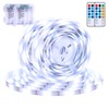 echosari 2 PCS 150 LED Strip Lights Battery Operated, 16.4Ft