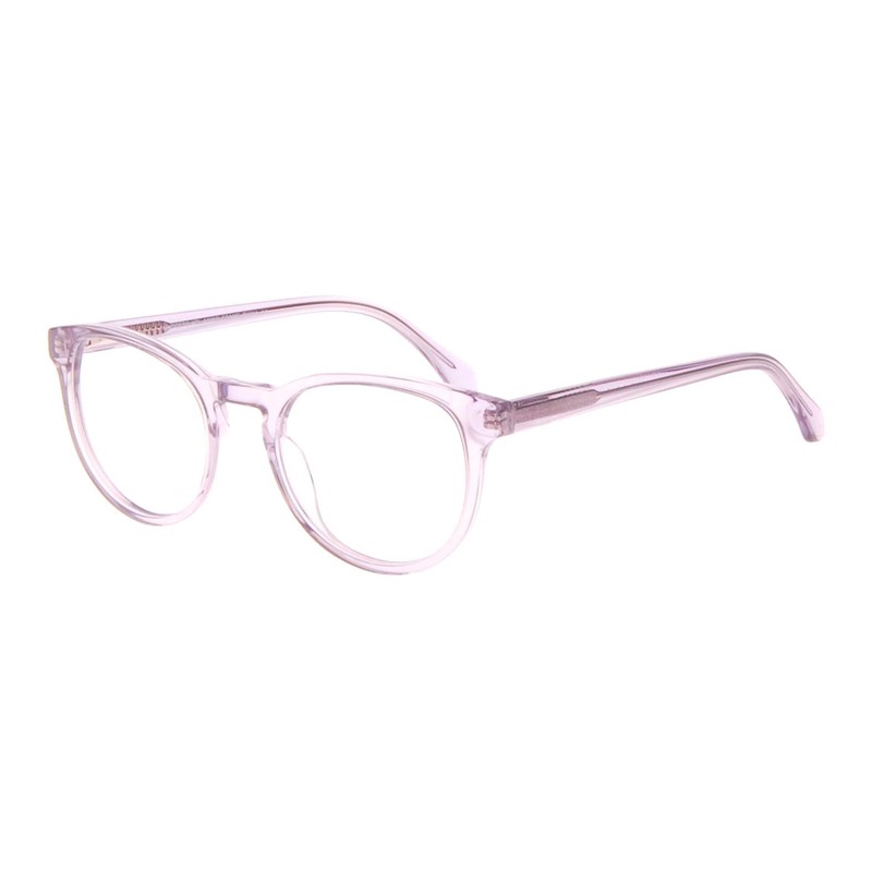 XPL New SUCCESS Crystal Lilac AKIKO Eyeglasses 49mm with Case