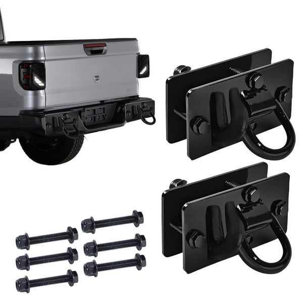 ZXFUTURE 2 Pack Grade 70 Forged Steel Tractor Bucket Hooks