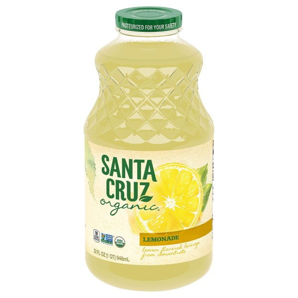 Santa Cruz Organic Original Lemonade, 32 fl oz (Pack of 1)