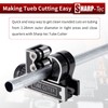 Sharp-tec 3-28mm Pipe Cutter, Adjustable Tube Cutter with Aluminum Alloy