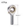uxcell 4pcs POSB8 Male Rod End Bearing 1/2 Inch Bore