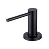 GZOII Soap Dispenser for Kitchean Sink, Built in Black Soap