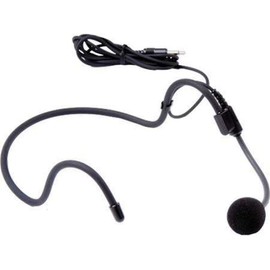 Listen Technologies LA-278 Behind-the-Head Directional Microphone, Use with Listen's LT-700 Portable Transmitter, 300Hz - 10kHz Frequency Response, 1k Ohm Impedance