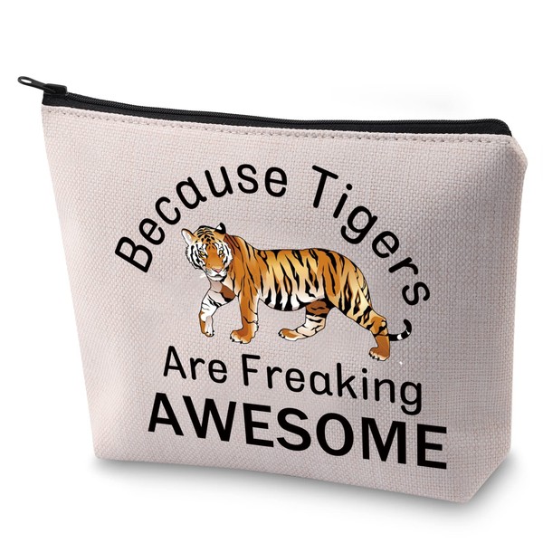 Funny Tigers Makeup Bag Tiger Team Spirit Gift Tigers are
