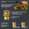 ruthex M2 Threaded Inserts - 70 Pieces RX-M2x4 Brass Heat