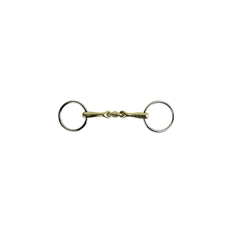 AK Loose Ring Lozenge with Angled Shape in German Silver